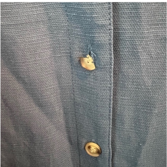 Hatch Noelle Maternity Jumpsuit Blue - Picture 15 of 16